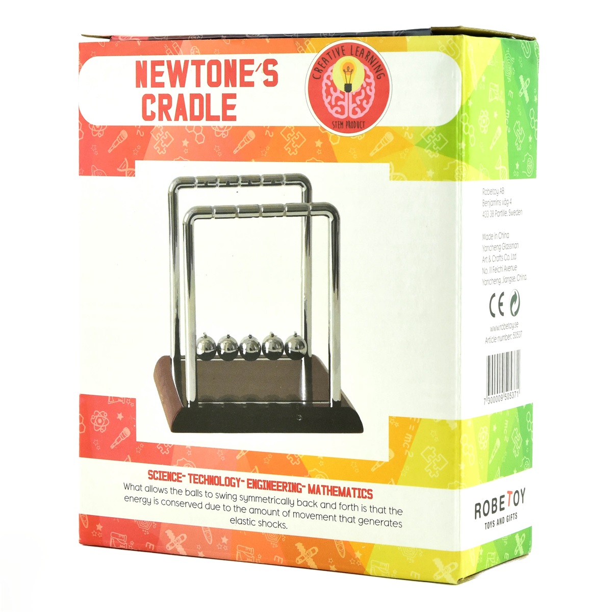 Newtoni häll puidust alusega