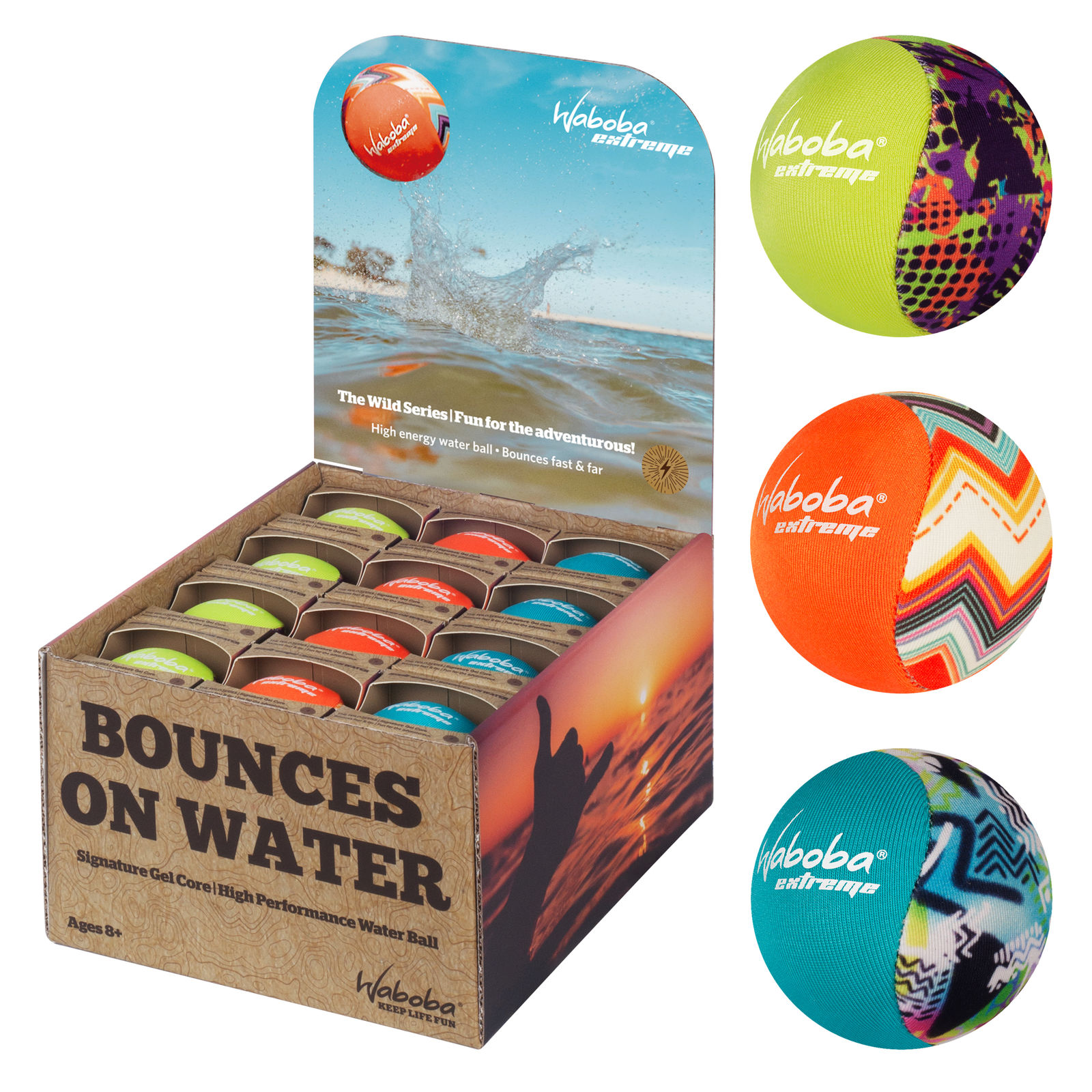 Vee peal põrkav pall "Waboba Extreme"