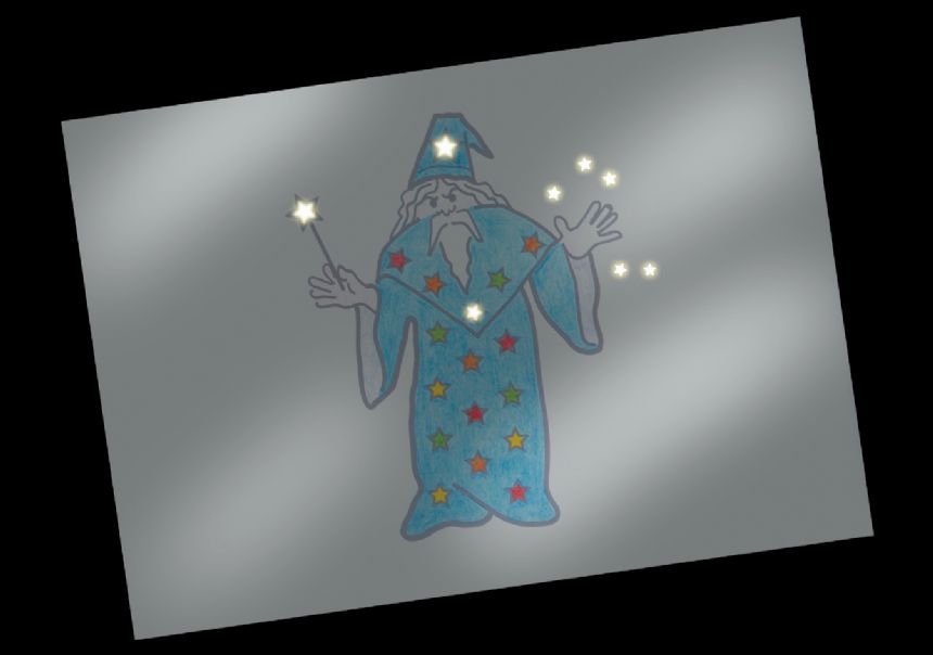 Pimedas helendava tindiga markerid