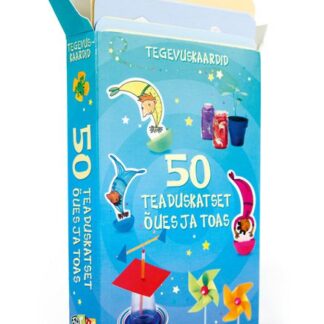 Tegevuskaardid "50 teaduskatset õues ja toas"