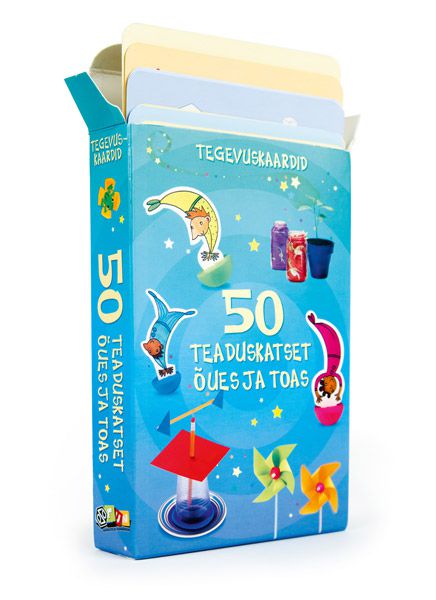 Tegevuskaardid "50 teaduskatset õues ja toas"