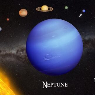 3D postkaart "Neptuun"