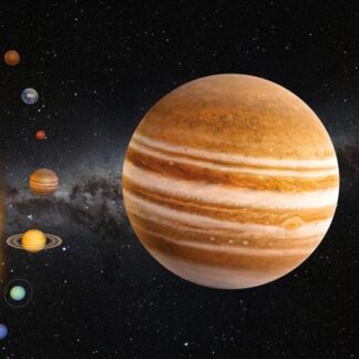 3D postkaart "Jupiter"