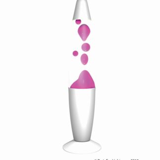Laavalamp roosa