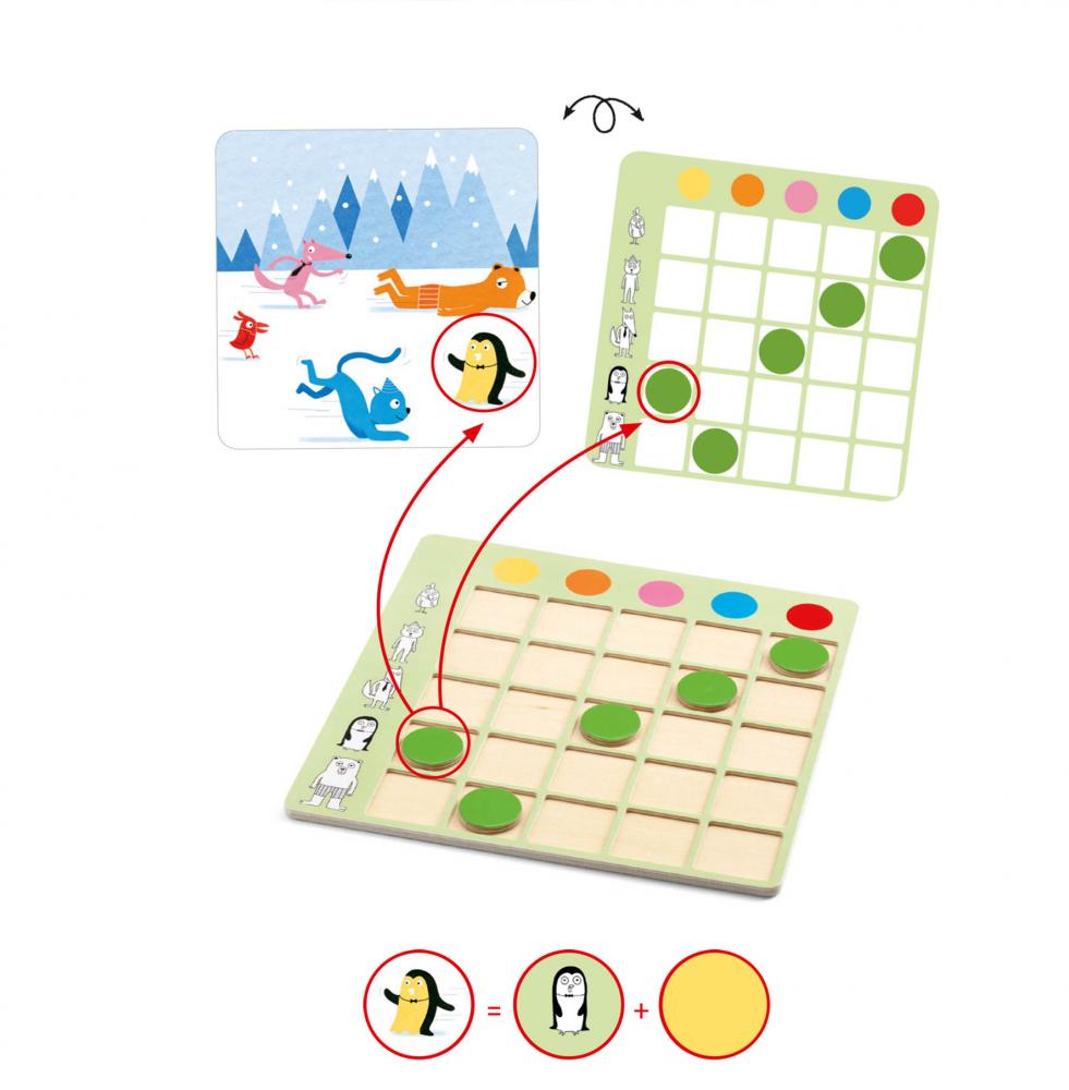 Lauamäng "Animocolorix"