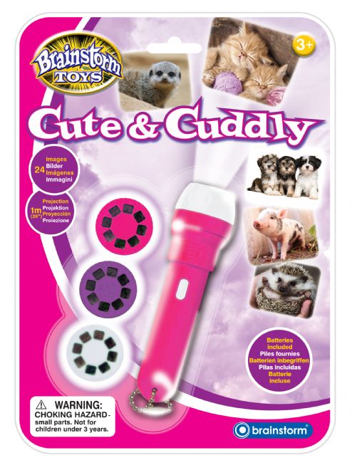 Taskulamp-projektor "Kaisuloomad"