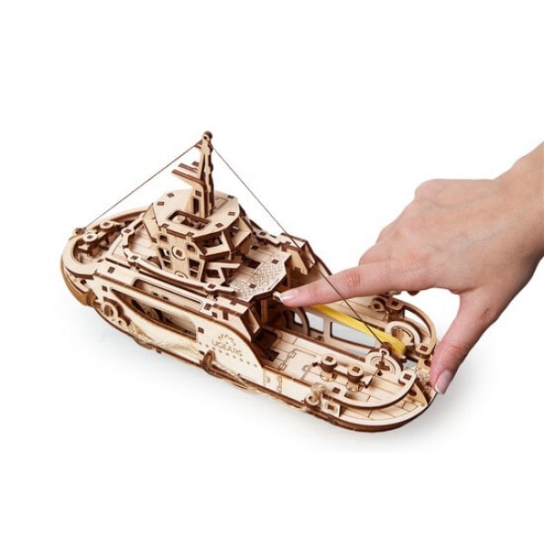 Mehaaniline mudel "Puksiirlaev"