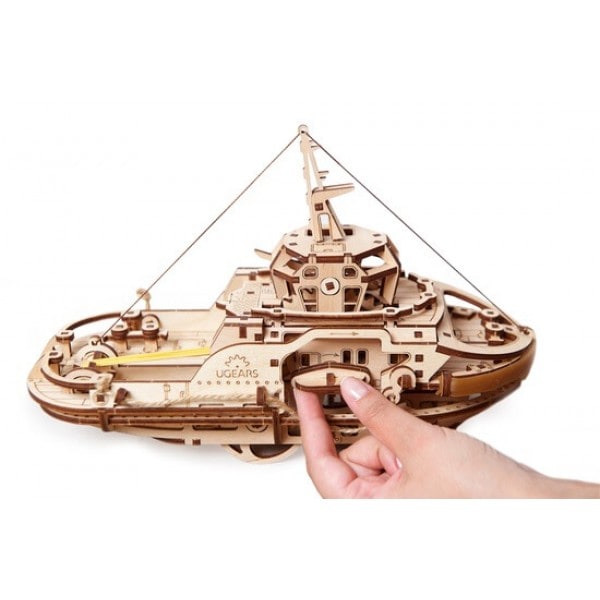 Mehaaniline mudel "Puksiirlaev"