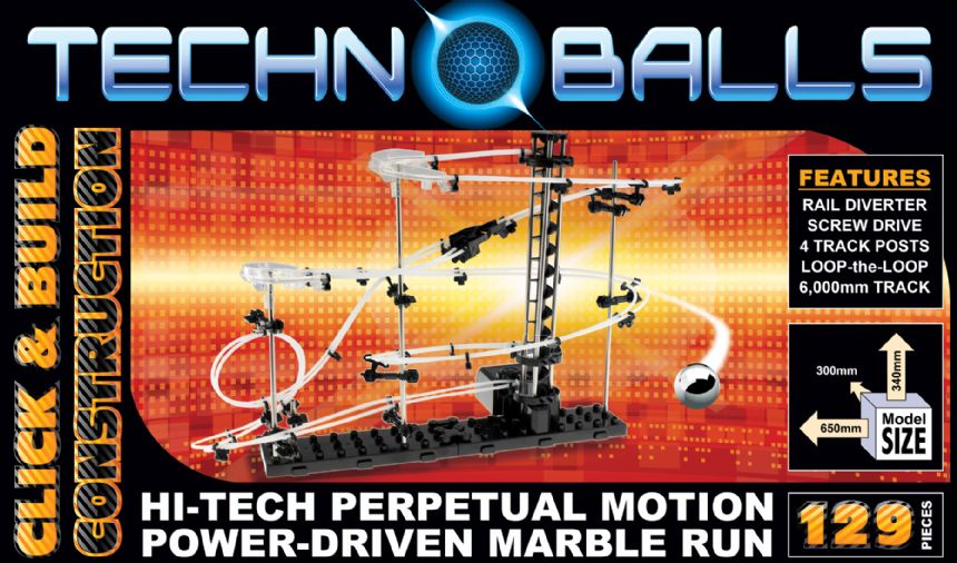 Kõrgtehnoloogiline kuulirada. 129 osa.