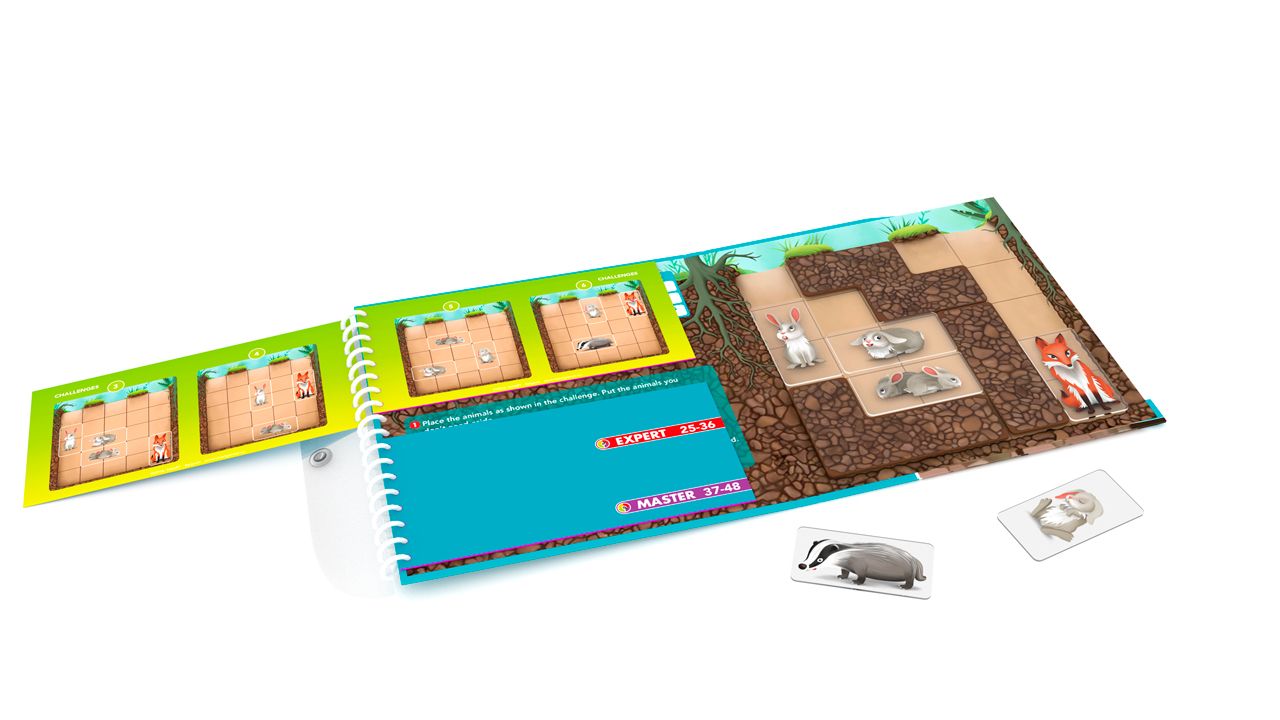 SmartGames Reisimäng "Taibukate jänkude urg"