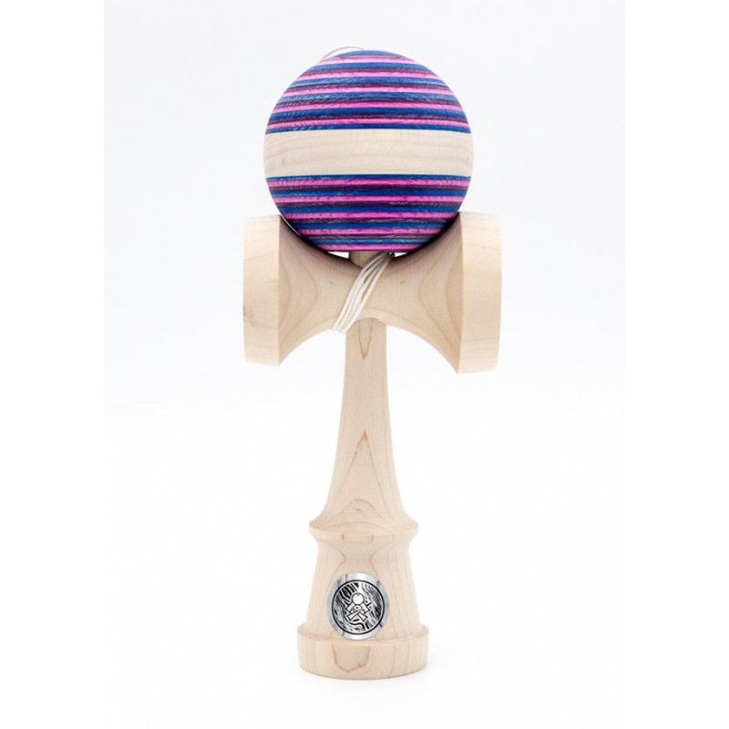 Kendama "Fuchsia Flash Maple Stripe"