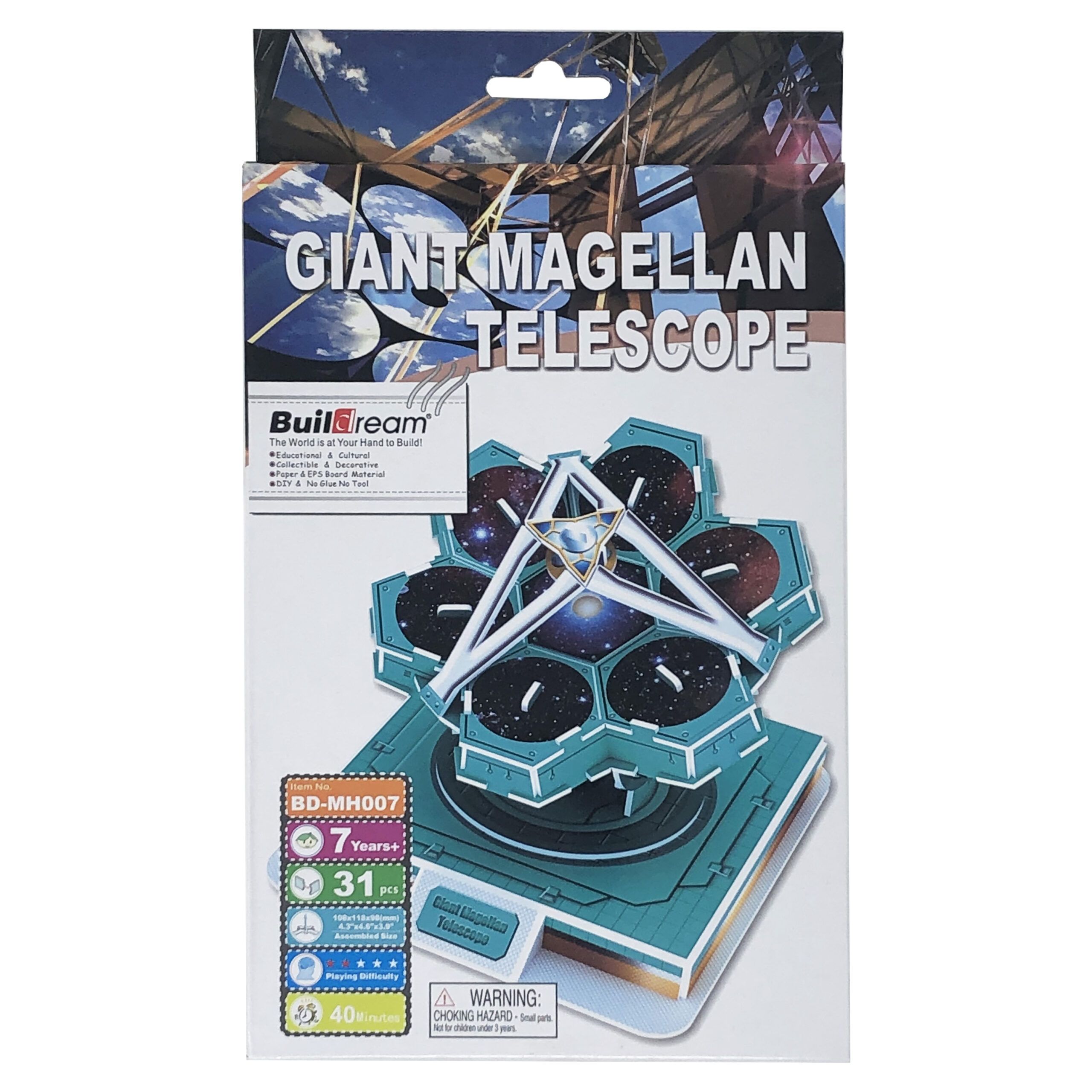 3D pusle "Giant Magellan Telescope"