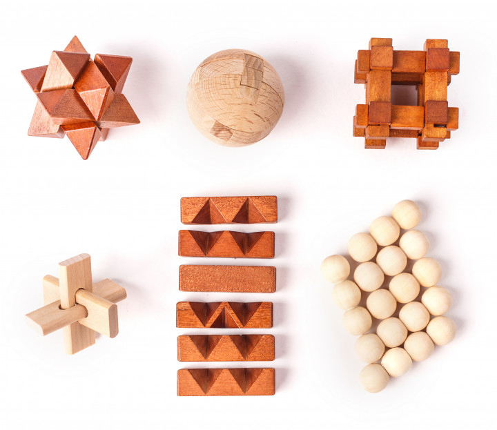 DJECO Nuputamisvigurite komplekt "Woodix"