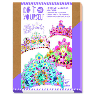 DJECO Mosaiiktehnikas tiaarade meisterdamiskomplekt "Printsess"