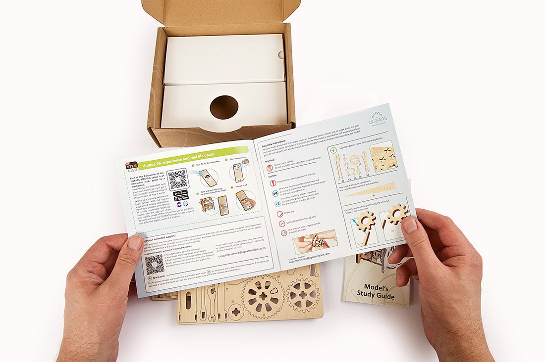 Ugears Mehaaniline mudel "Käigukast"