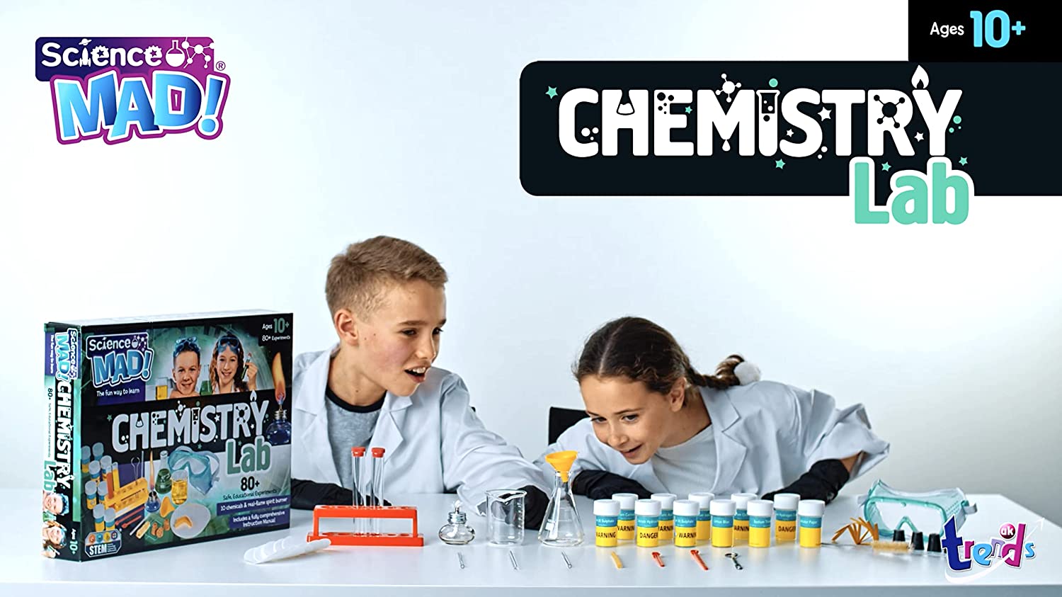 Science MAD! Keemiakomplekt 80 katset