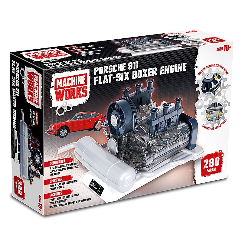 Porsche 911 kuuesilindrilise boksermootori valmistamine