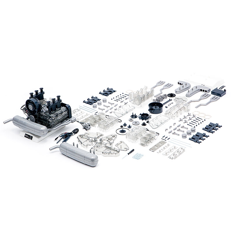 Porsche 911 kuuesilindrilise boksermootori valmistamine