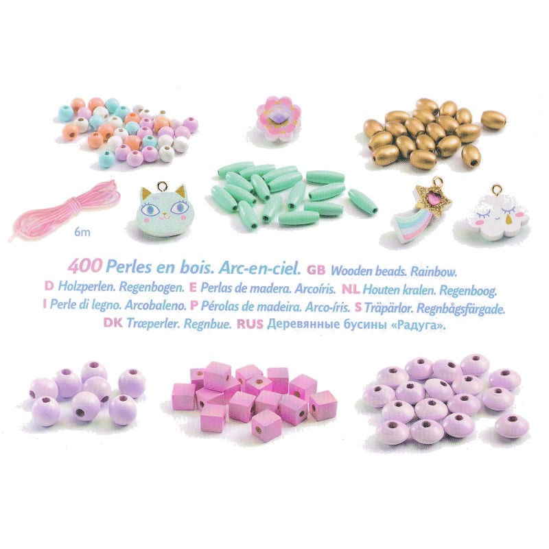 DJECO Ehete valmistamise komplekt "Vikerkaar"