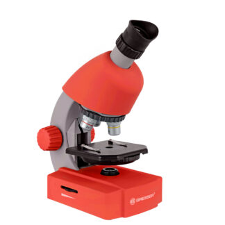Mikroskoop 40x-640x punane