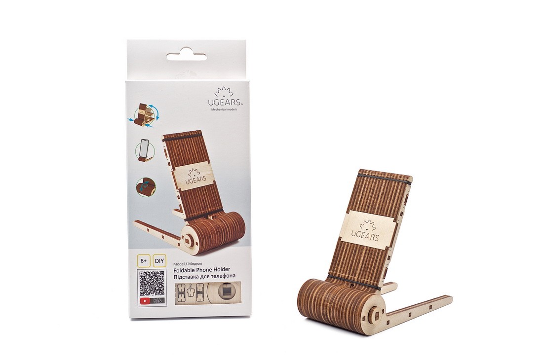 Ugears Mehaaniline mudel "Volditav telefonihoidik"