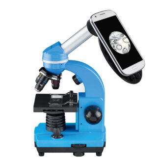 Mikroskoop BIOLUX 40x-1600x sinine