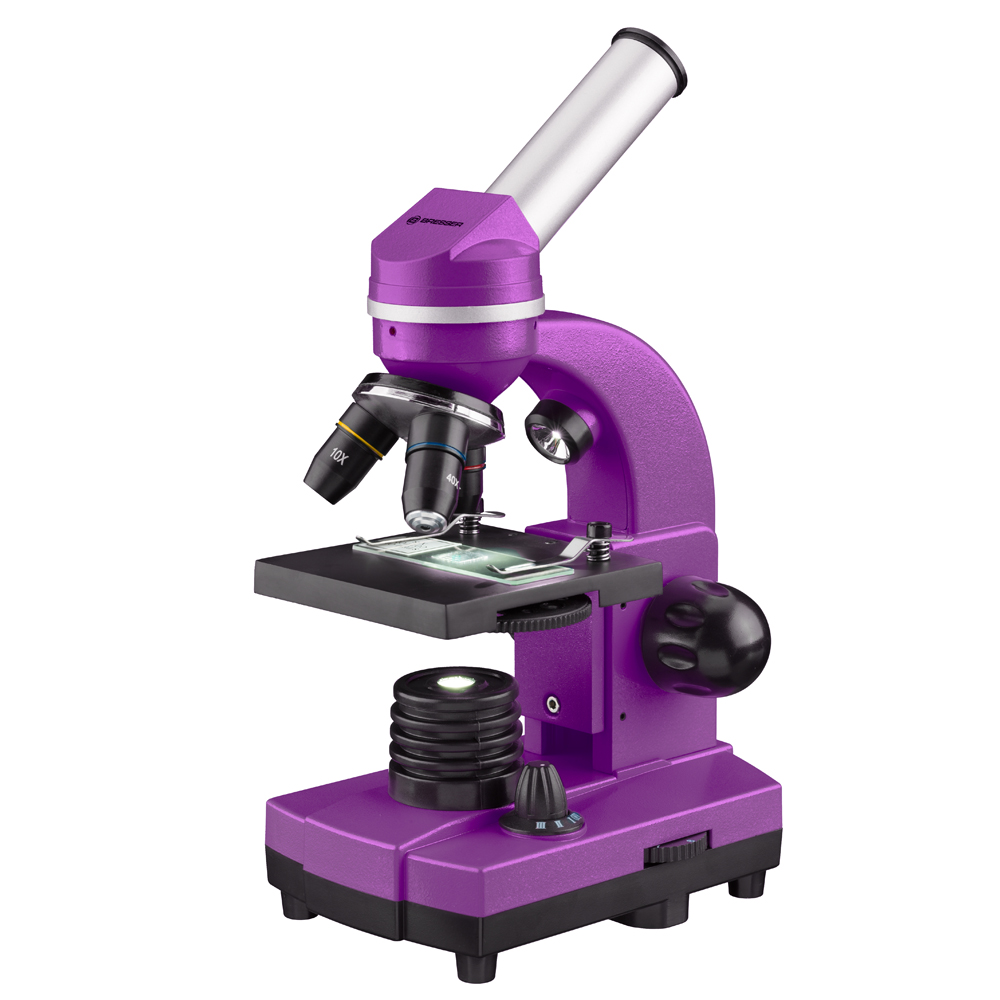 Mikroskoop BIOLUX 40x-1600x lilla