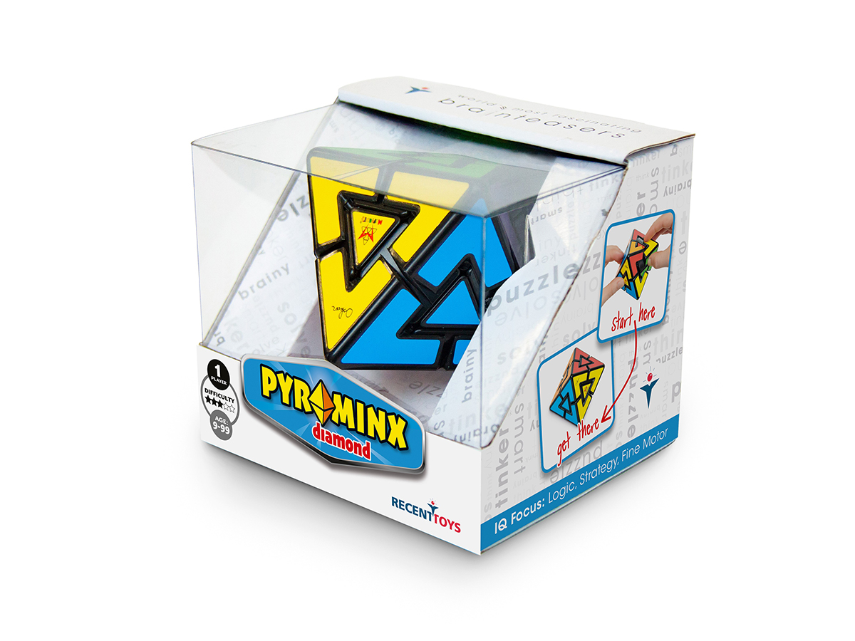 Nuputamisvigur "Pyraminx Diamond"