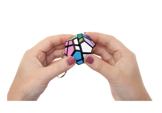 Nuputamisvigur "Skewb Mini" võtmehoidja