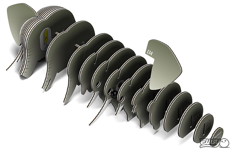 EUGY 3D mudel Elevant