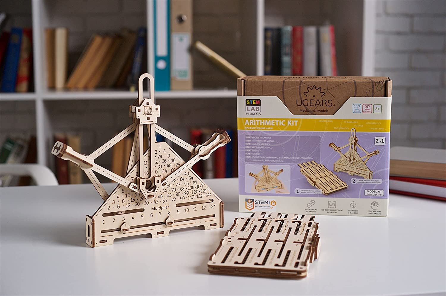 Ugears Mehaaniline mudel "Aritmeetikakomplekt"