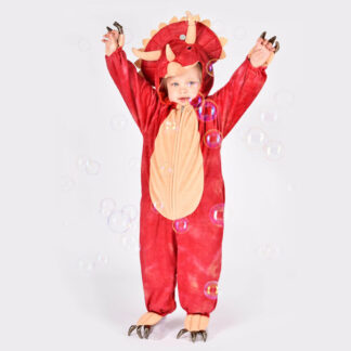 Dinosauruse kostüüm Triceratops 104cm