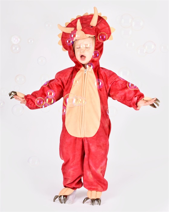 Dinosauruse kostüüm Triceratops 104 cm