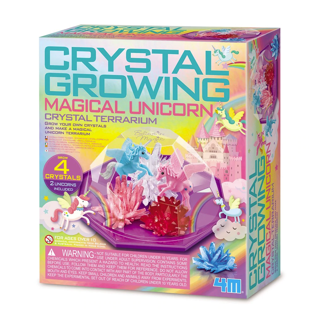 4m kristallikasvatus ükssarvikutega