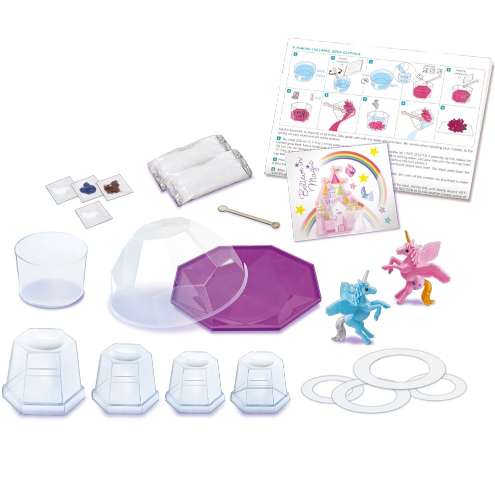 4m kristallikasvatus ükssarvikutega