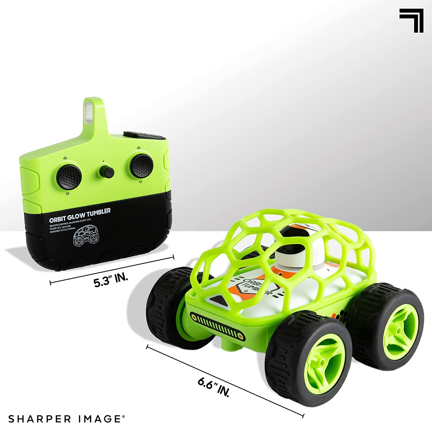 Sharper Image Puldiga juhitav trikiauto "Orbit Tumbler"