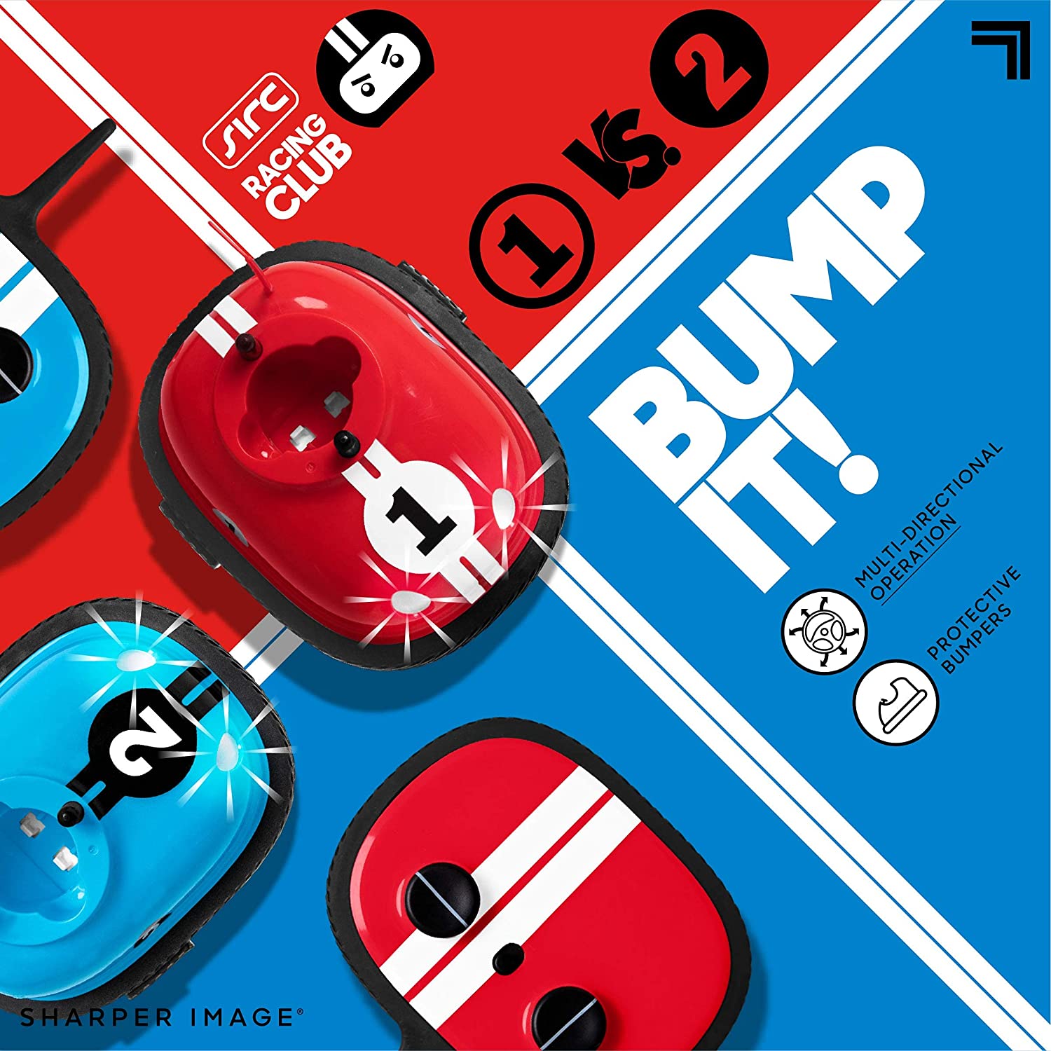 Sharper Image Puldiga juhitavad Põrkeautod