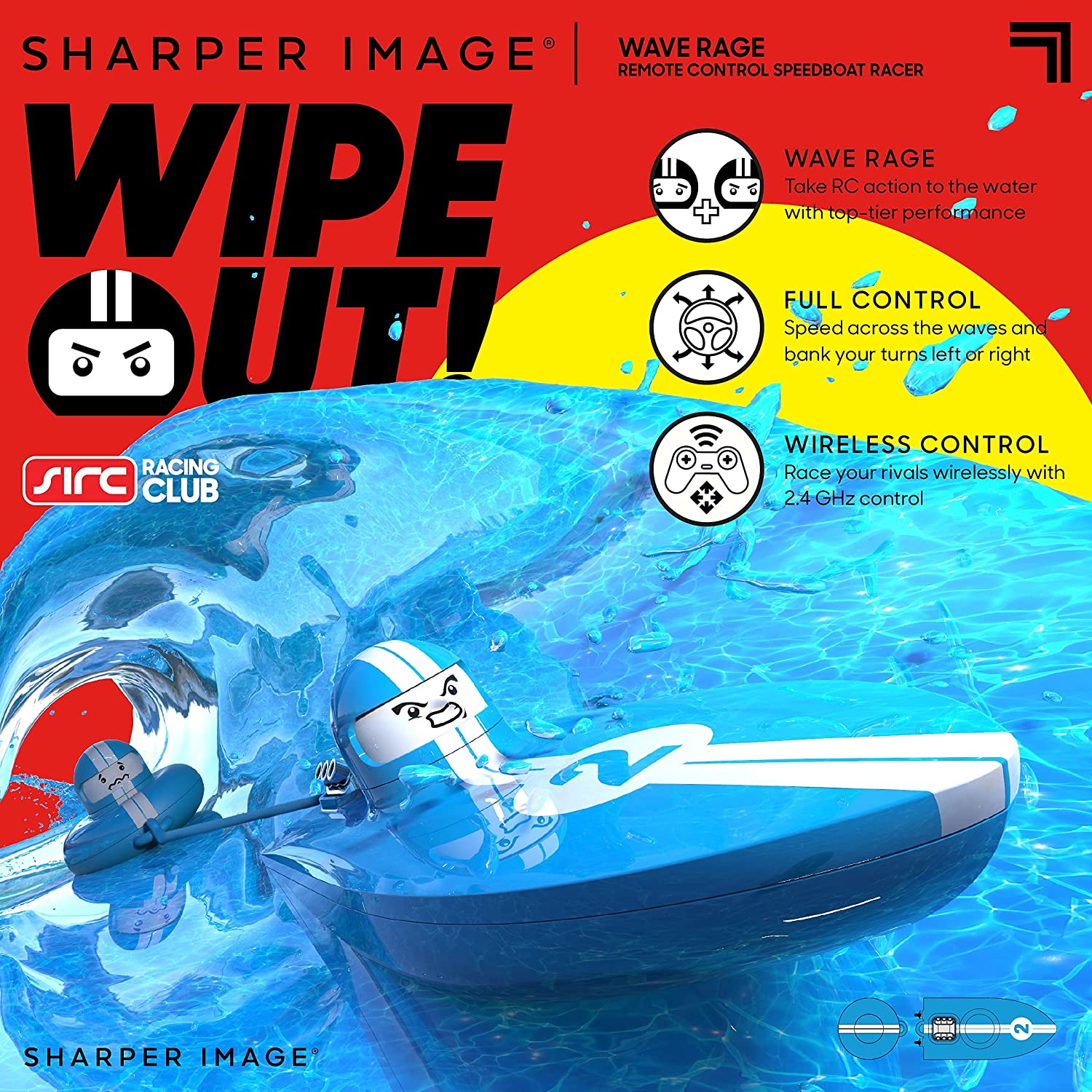 The SHARPER IMAGE RC Wave Rage