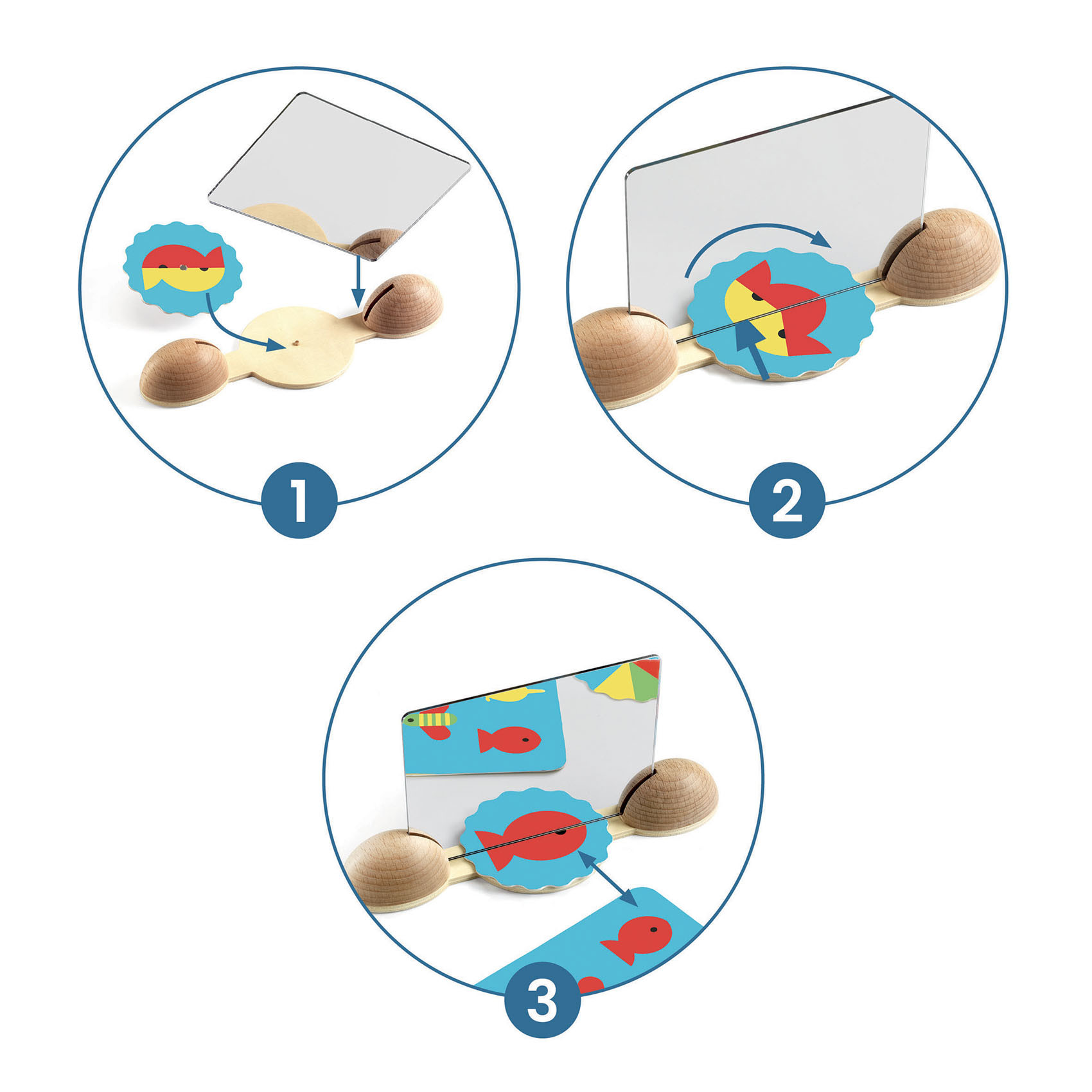 DJECO Õppemäng "Ze Mirror Pildid"