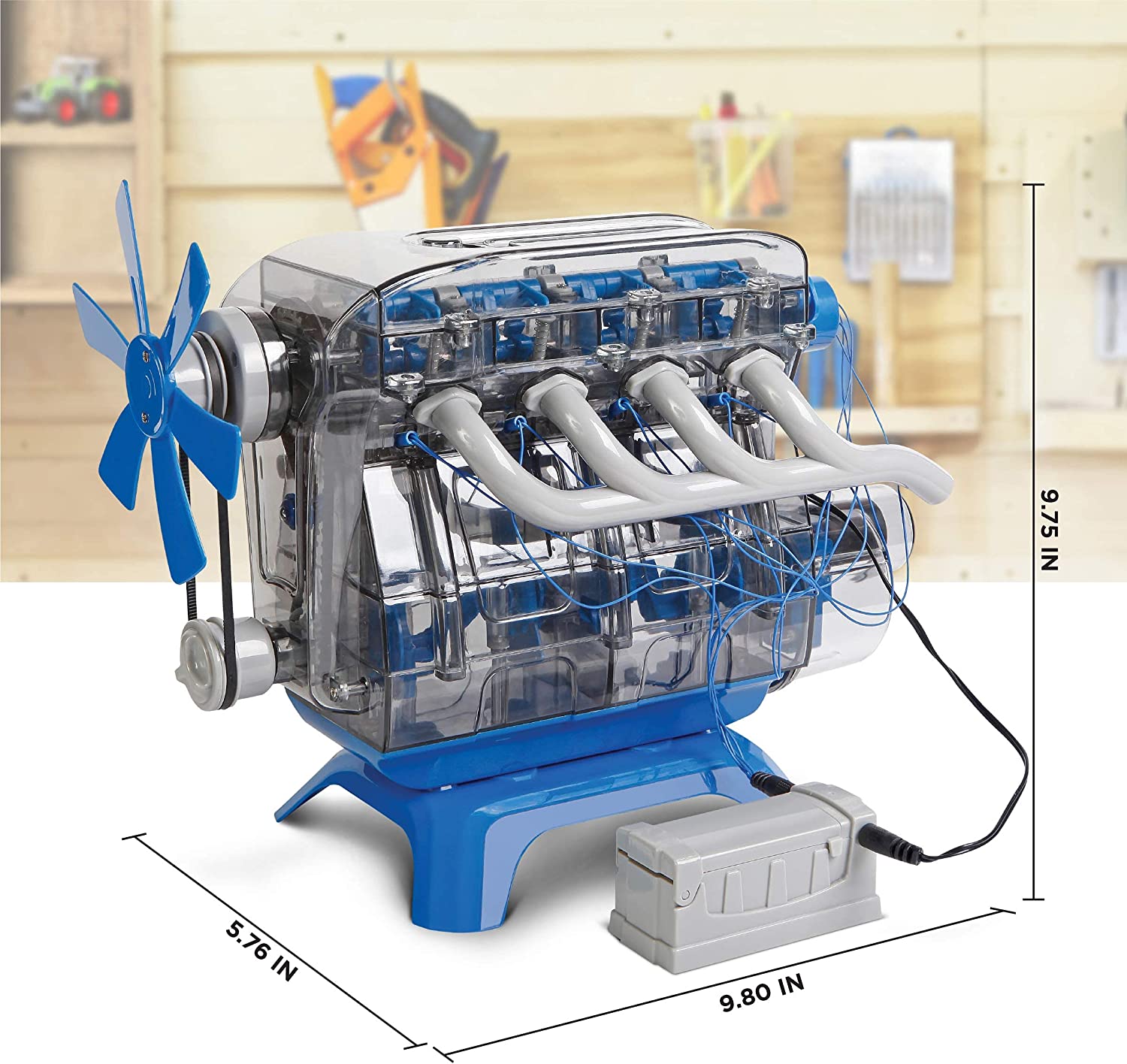 Discovery Mindblown Neljataktilise sisepõlemismootori mudeli valmistamine