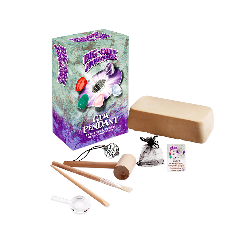 Väljakaevamiskomplekt poolvääriskivid