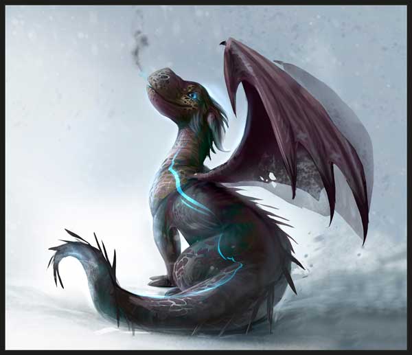 Taskulamp-projektor "Võlur ja Draakon"