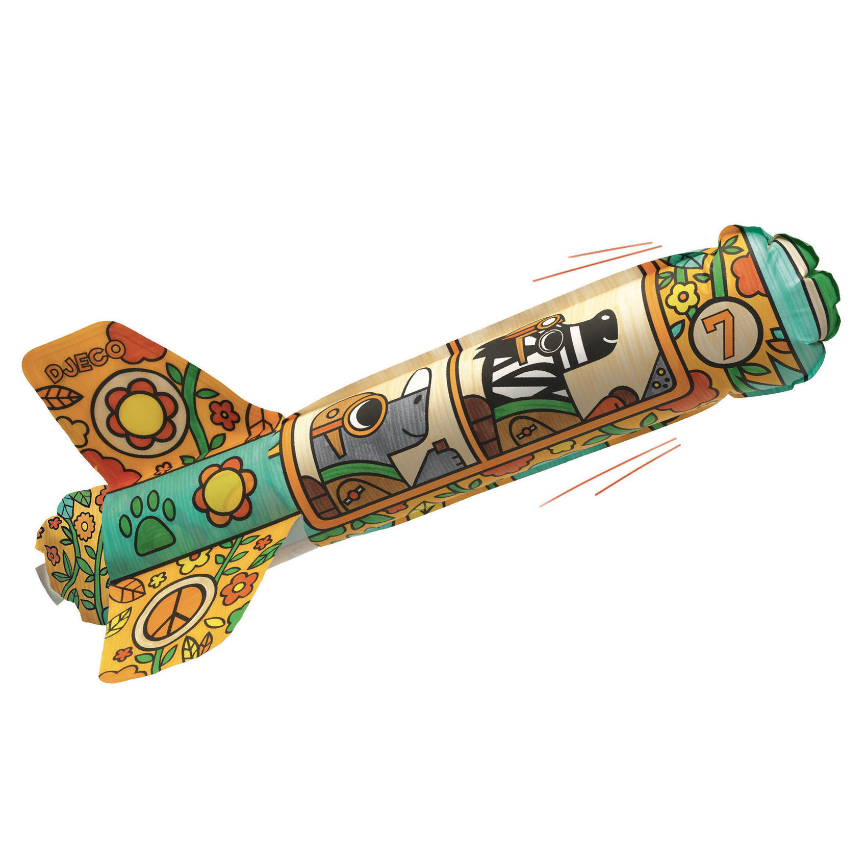 DJECO Mesterdamiskomplekt "Lennukite värvimine"