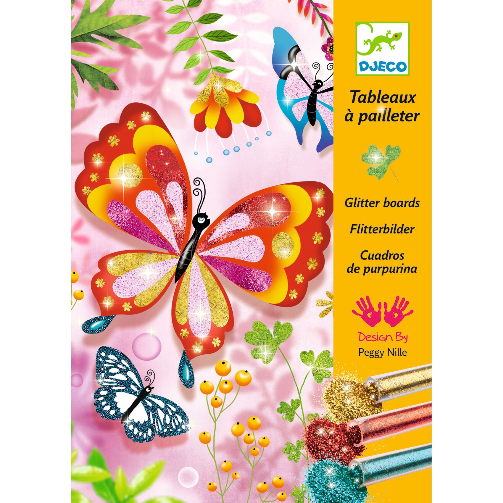 DJECO Sädelevad pildid "Liblikad"