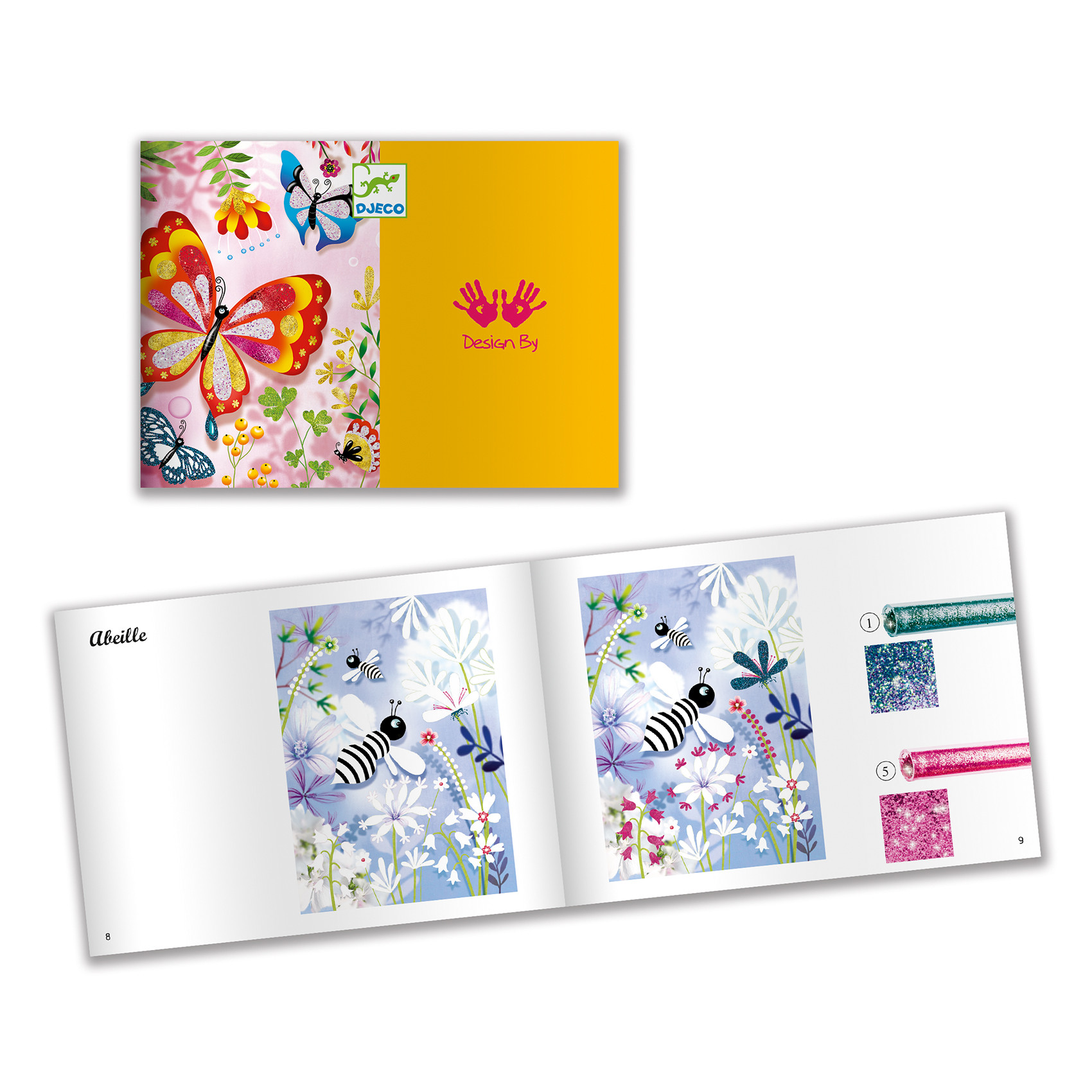 DJECO Sädelevad pildid "Liblikad"