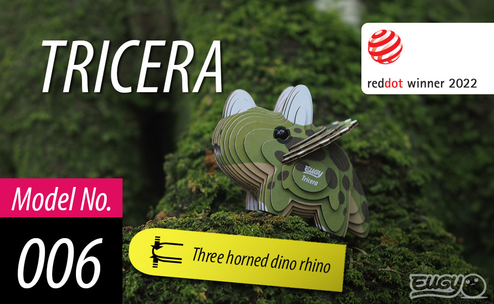 eugy 3d mudel "tritseeratops"