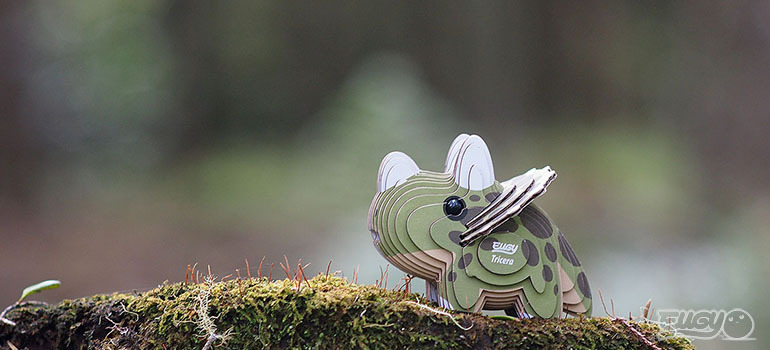 eugy 3d mudel "tritseeratops"