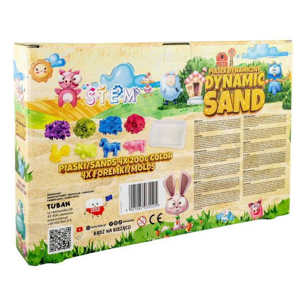 Kineetilise liiva komplekt "Farm"