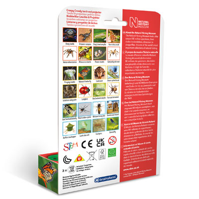 Taskulamp-projektor "Putukad"