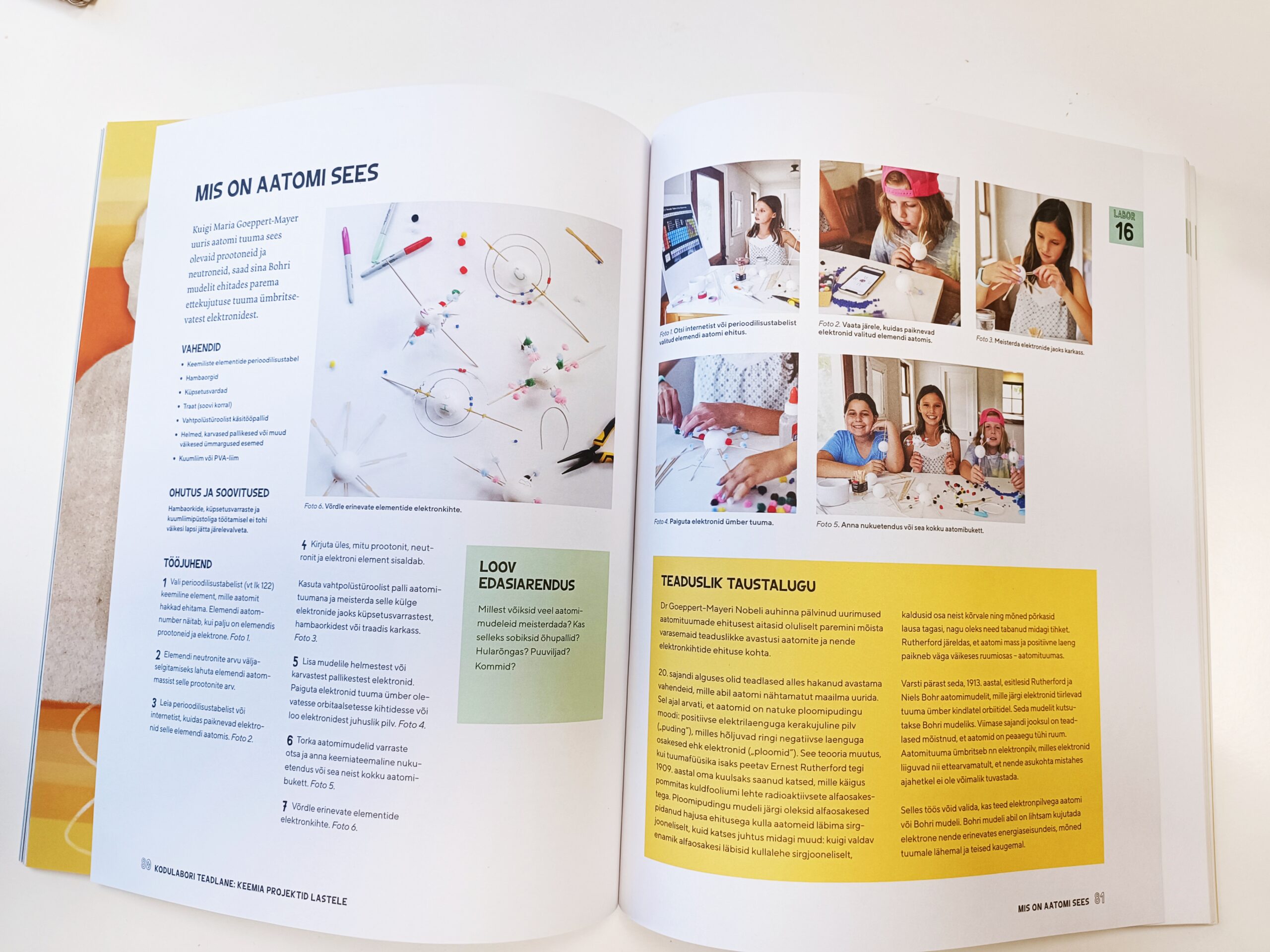 Kodulabori teadlane. Keemia. Projektid lastele